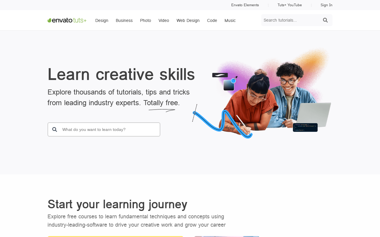 Learning: Envato Tuts+